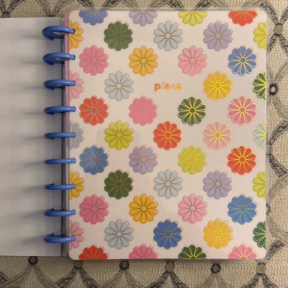 Happy Planner with Colorful Floral Cover - Picture 3 of 3